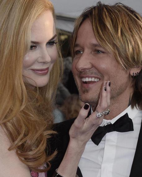 Nicole Kidman  e il marito Keith Urban © ANSA 