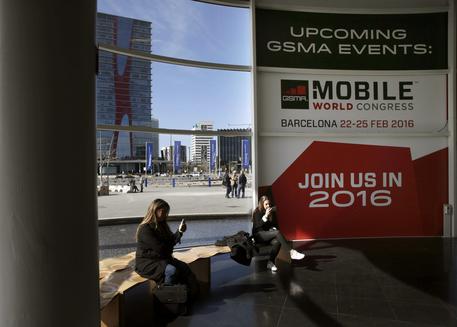 Mobile World Congress 2016 a Barcelona © ANSA 