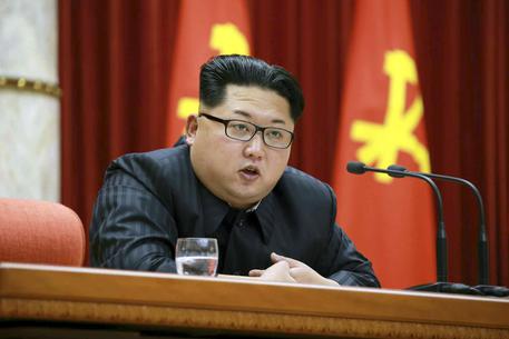 Il leader Nord Coreano Kim Jong-un © EPA