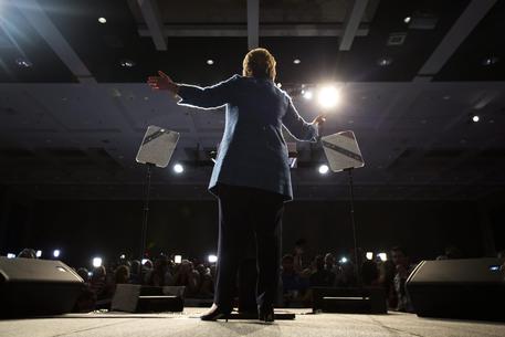 Hillary Clinton wins Florida Primary © EPA