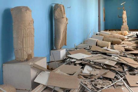 Siria: archeologi scioccati da danni a museo Palmira © AP