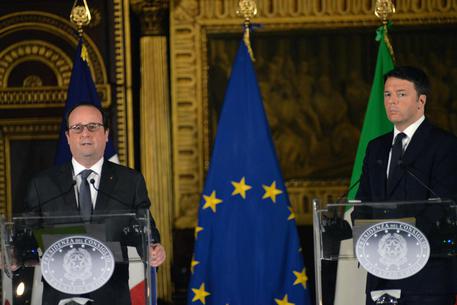 Renzi hosts Hollande in Venice for Italo-French summit © ANSA
