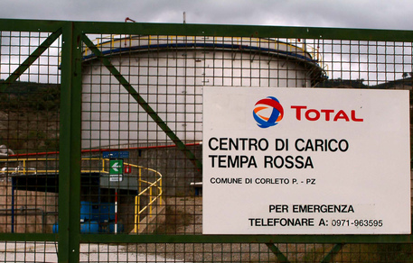 Il centro di carico della Total in località Tempa Rossa nel comune di Corleto Perticara © ANSA