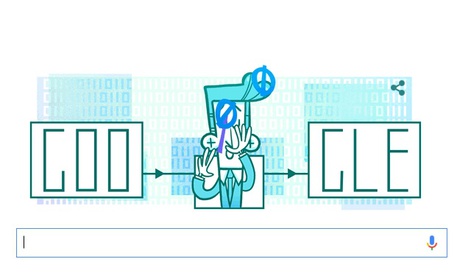 Google dedica doodle al matematico Claude Shannon © Ansa