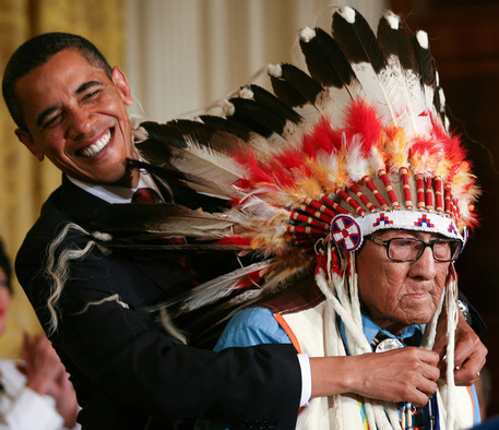 Crow ricevette dal presidente Obama la Medaglia della Libertà © ANSA