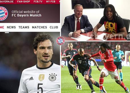 Hummels e Sanches al Bayern FC (dal sito web) © ANSA