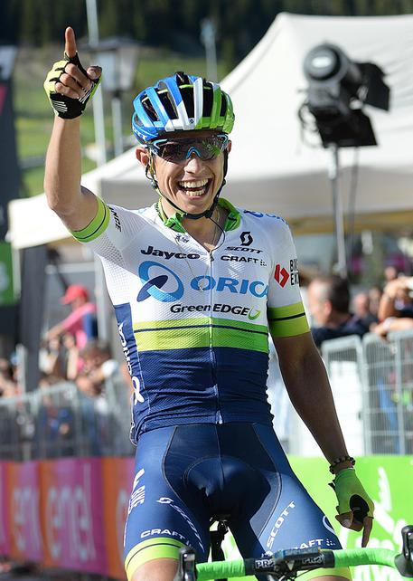 Esteban Chaves vince la 14/a tappa del Giro d'Italia da Alpago a Corvara © ANSA