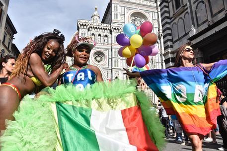 Gay: al via corteo Pride Firenze, ci sono Nardella e Rossi © ANSA