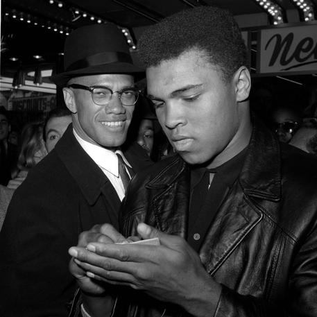 Muhammad Ali e Malcom X © AP