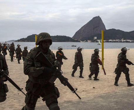 Una esercitazione antiterrorismo a Rio © ANSA 