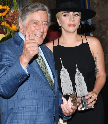 Tony Bennett, Lady Gaga © AP