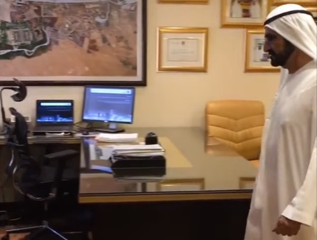 Lo sceicco di Dubai, Mohammed bin Rashid al-Maktoum © Ansa