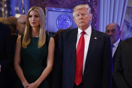 Donald Trump con la figlia Ivanka © AP