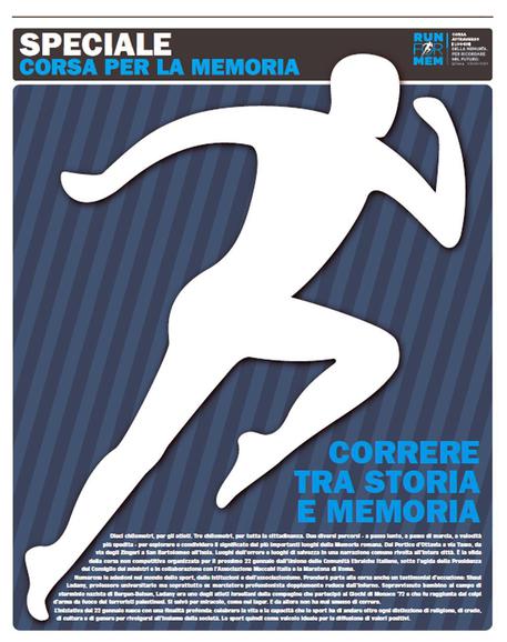 Run for Mem, lo sport ricorda la Shoah © ANSA