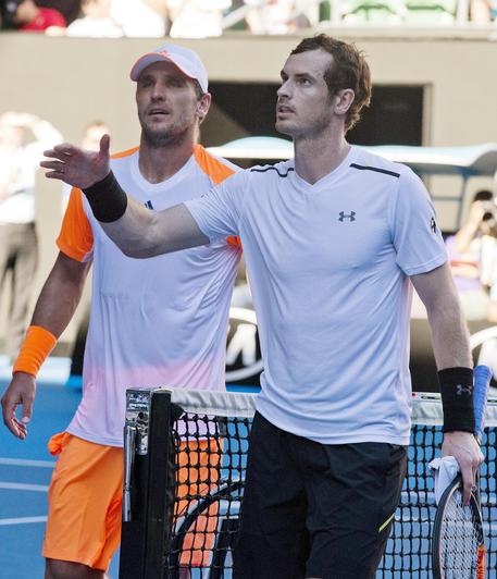Tennis: Australia, clamoroso ko di Murray © AP