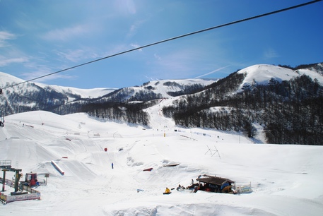 Campo Felice, il paradiso dello sci dei romani © ANSA