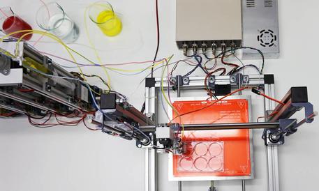 La prima stampante 3D per la pelle (fonte: Universidad Carlos III de Madrid) © Ansa