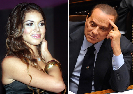 Ruby 'rubacuori' e Silvio Berlusconi © ANSA