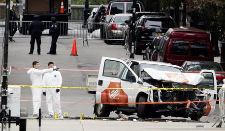 Un'immagine dell'attentato a New York © EPA