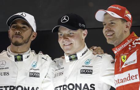 F1: Bottas vince Gp Abu Dhabi davanti a Hamilton e Vettel © AP