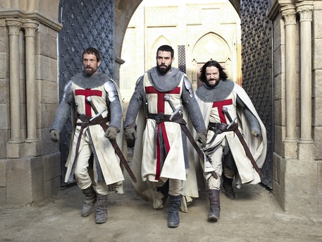 Knightfall la saga tv sui Templari su History © ANSA