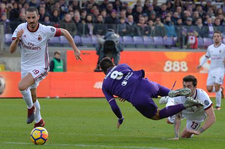 Soccer: Serie A; Fiorentina-Milan © ANSA