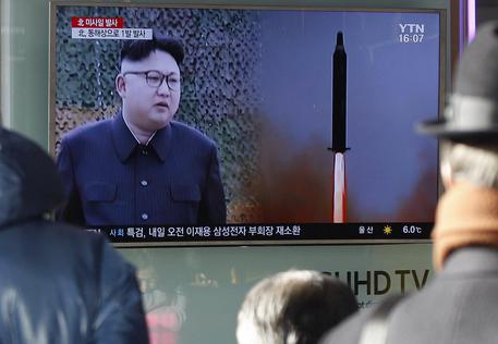 Test missilistico della Corea del Nord © EPA