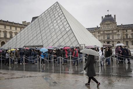 Riaperto il Louvre © EPA