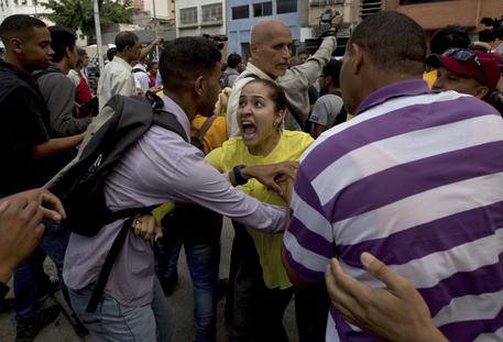 Manifestazioni a Caracas © AP