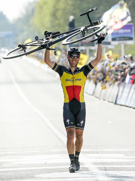 Gilbert vince il Giro delle Fiandre © EPA