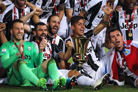 Juventus-Lazio, bianconeri alla loro 12ma Coppa Italia © ANSA