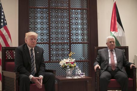 US President Donald J. Trump in Bethlehem © EPA