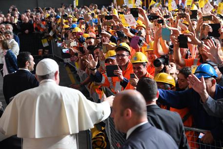 Pope Francis visits Genoa © ANSA