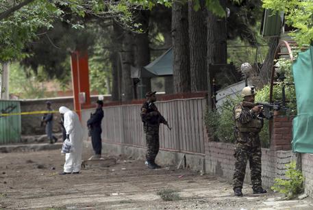 Forze di sicurezza a Kabul in una foto d'archivio © AP