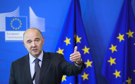 Il commissario Pierre Moscovici, archivio © EPA