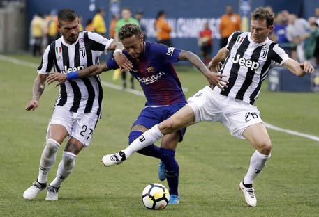 Neymar in un Barcellona-Juventus del 2017 © ANSA 