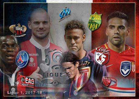 Francia, Ligue 1, stagione 2017-18 © ANSA