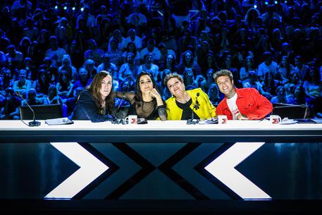 I giudici di X Factor Manuel Agnelli, Levante, Mara Maionchi e Fedez © ANSA