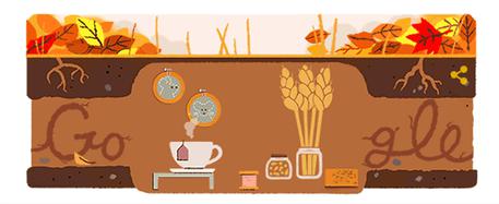 Il doodle di Google celebra l'equinozio © ANSA