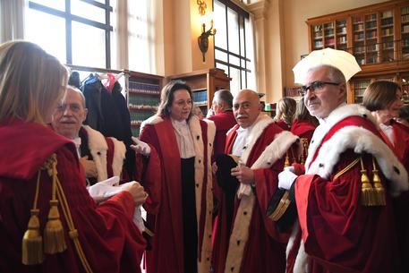Cerimonia di inaugurazione dell'anno giudiziario della Corte di Cassazione © ANSA