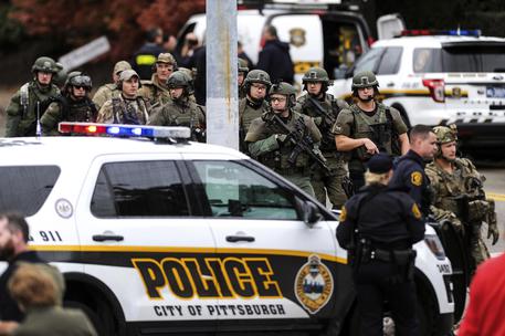 Usa: sparatoria sinagoga Pittsburgh © AP