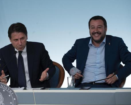 Conte e Salvini (arch.) © ANSA
