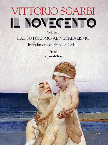La copertina de 'Il Novecento' di Vittorio Sgarbi © ANSA