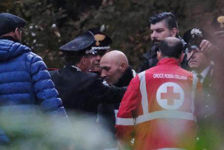 Carabinieri prendono in custodia Francesco Amato a Pieve Modolena © ANSA