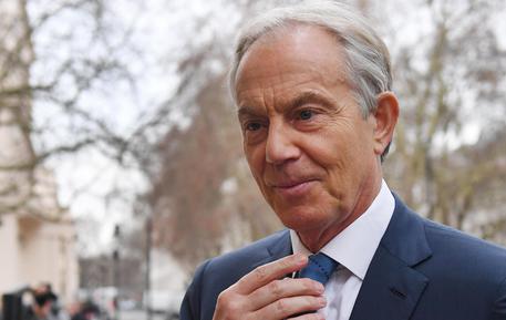 L'ex premier britannico Tony Blair (Foto Ansa) © EPA