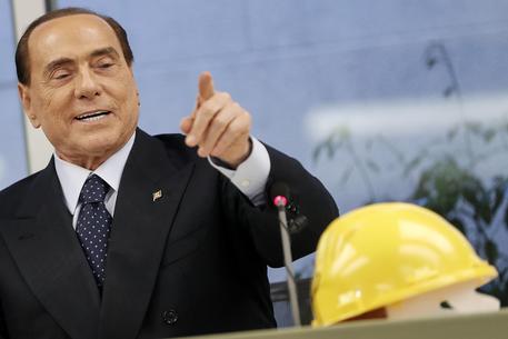 Silvio Berlusconi all'Ance © ANSA