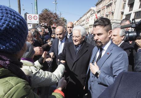 presidente Mattarella a Cagliari © ANSA