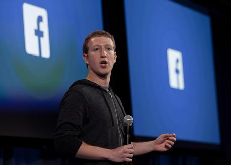 Facebook, il Ceo Mark Zuckerberg © EPA