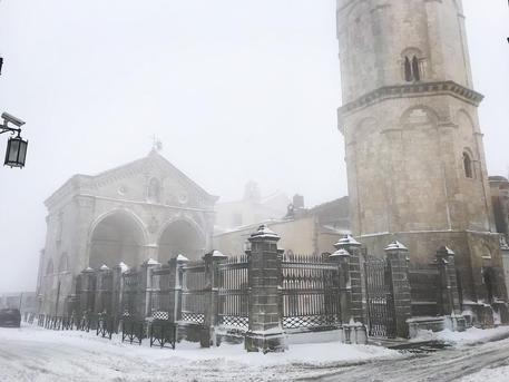Nevica sul Gargano, strade percorribili - Cronaca - ANSA.it