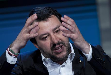 Matteo Salvini a 'Porta a Porta' (archivio) © ANSA